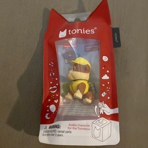 Paw patrol sealed Rubble Tonies audio character